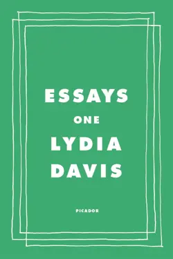 Essays One